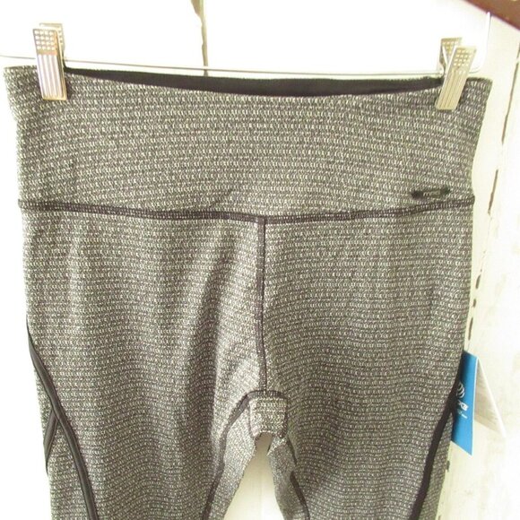 New MPG Mondetta Thermal Leggings S Small Black Gray Amiable - Picture 2 of 7